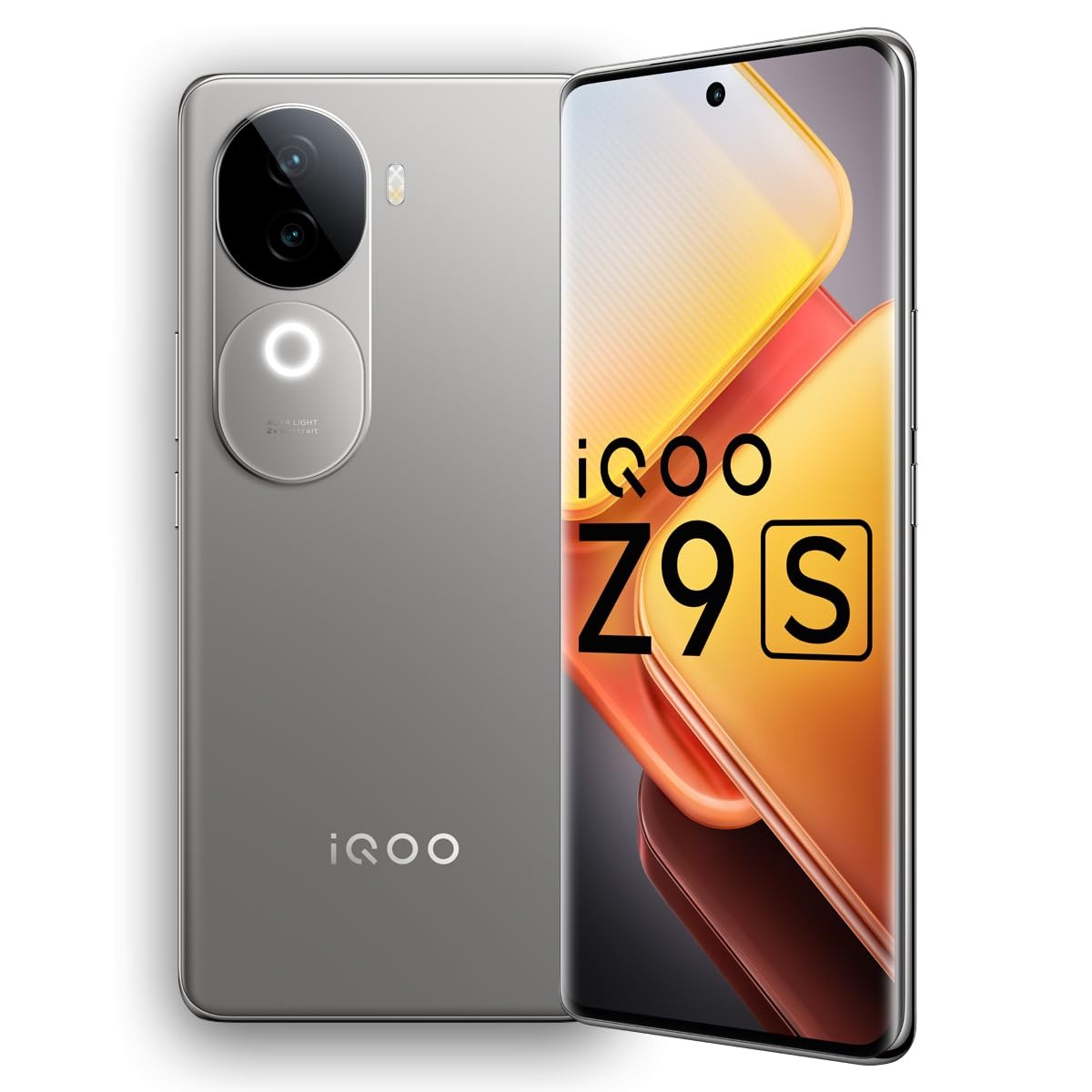 iQOO Z9s 5G (Titanium Matte, 8GB RAM, 128GB Storage) | 120 Hz 3D Curved AMOLED Display | 5500 mAh Ultra-Thin Battery | Dimesity 7300 5G Processor | Sony...